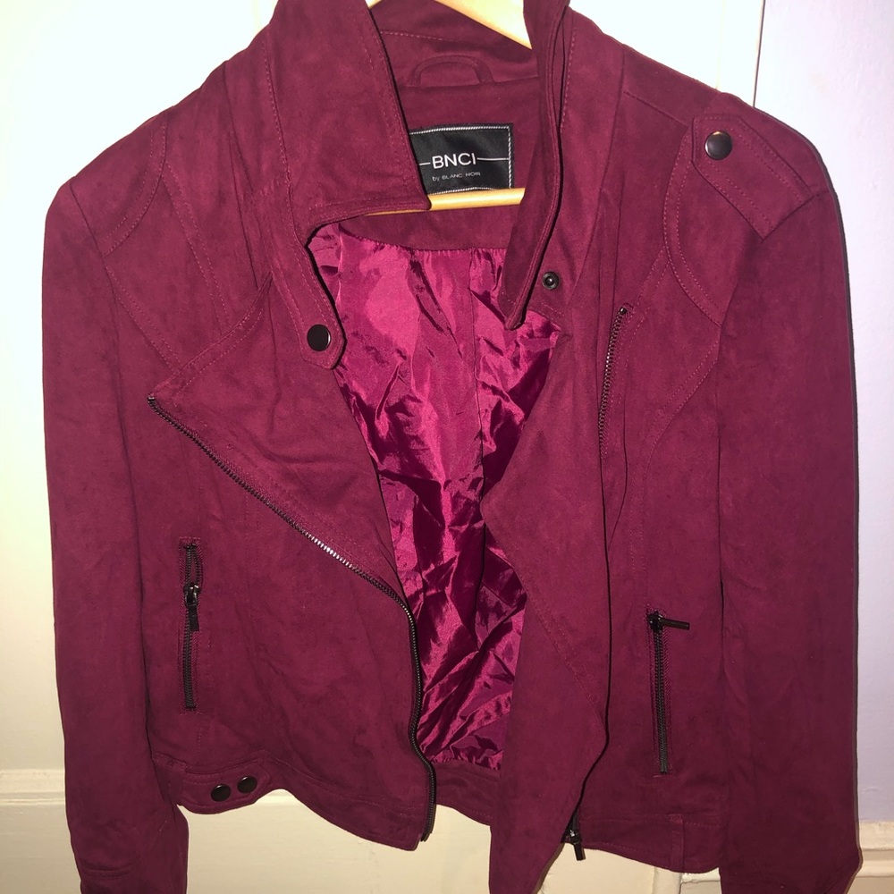 BNCI by Black noir suede jacket